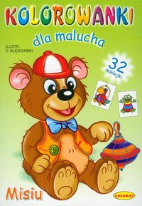 Misiu kolorowanki dla malucha