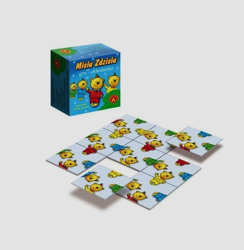 Misiu Zdzisiu gra układanka