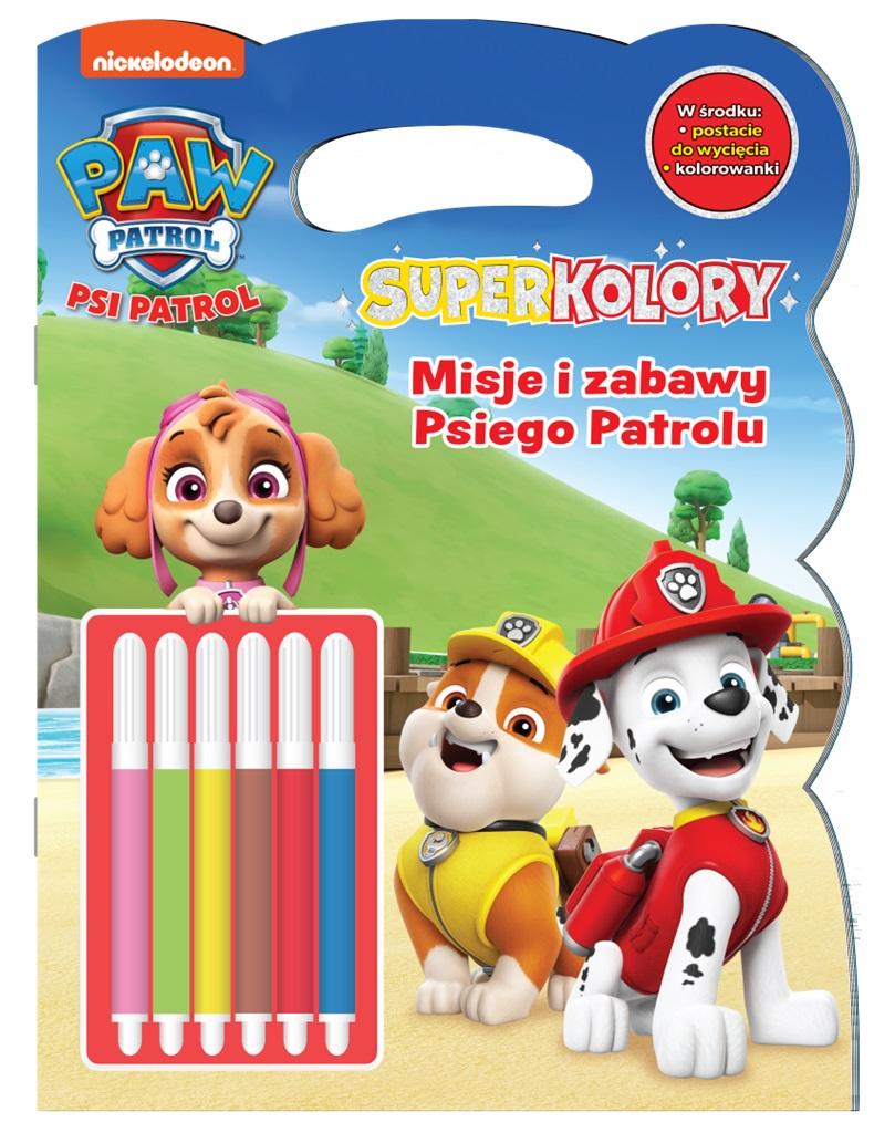 Misje i zabawy Psiego Patrolu. Psi Patrol. SuperKolory