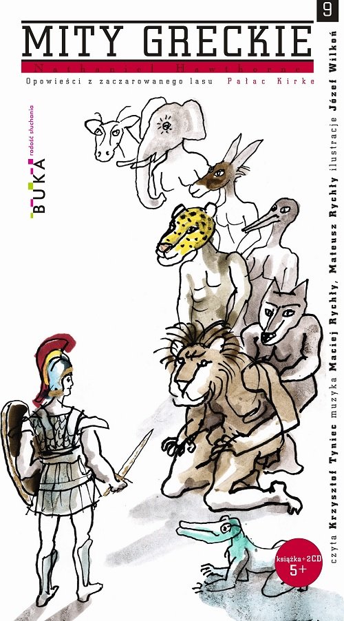 Mity greckie 9 Pałac Kirke + 2 CD