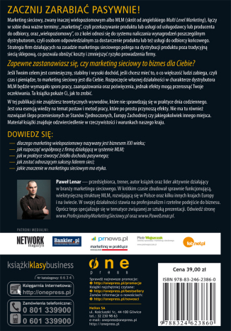 MLM. Profesjonalny marketing sieciowy - sposób na sukces w biznesie. eBook