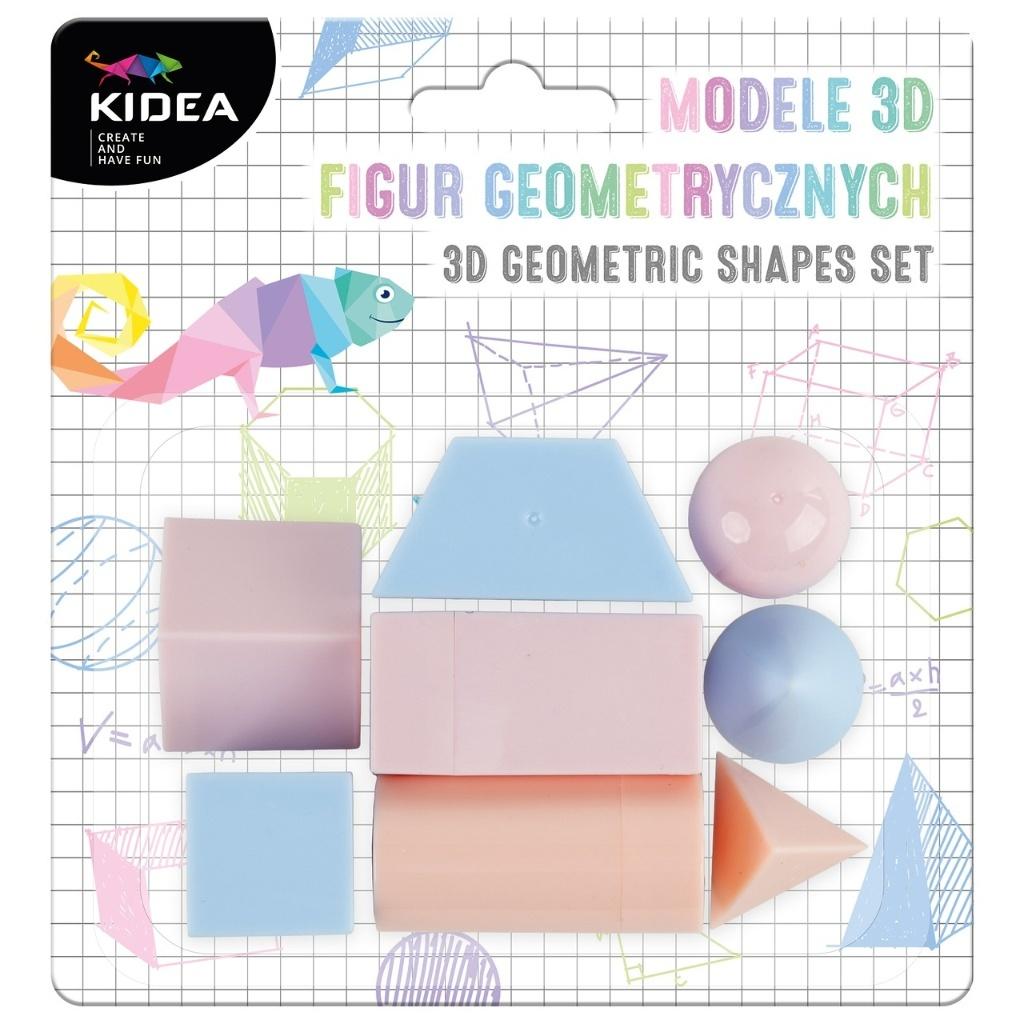 Modele 3D figur geometrycznych Kidea