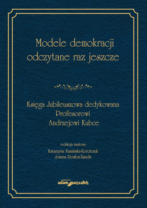 Modele demokracji odczytane raz jeszcze