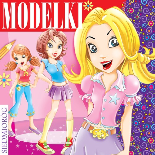 Modelki. Kolorowanka