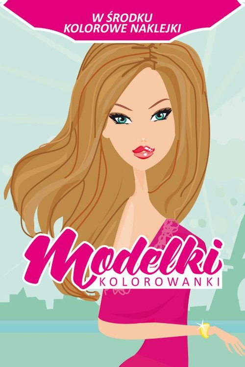 Modelki Kolorowanki z naklejkami