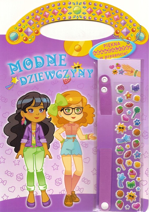 Modne dziewczynki. Fioletowa