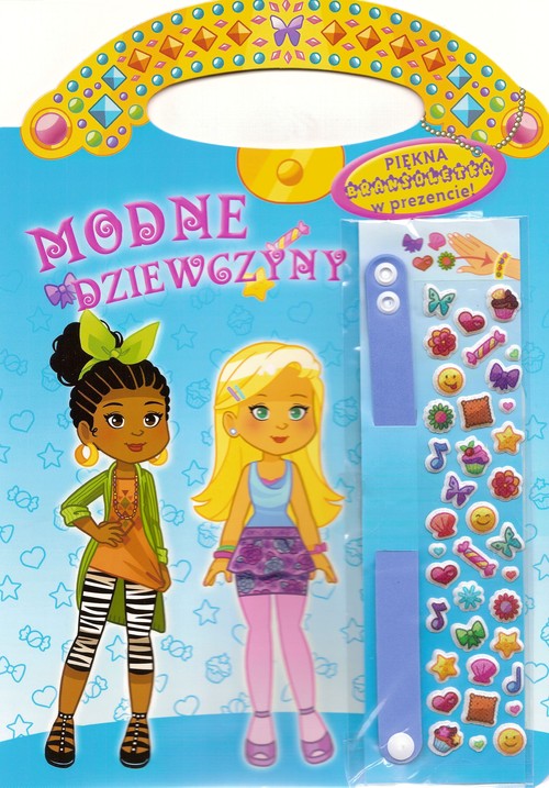 Modne dziewczynki. Niebieska