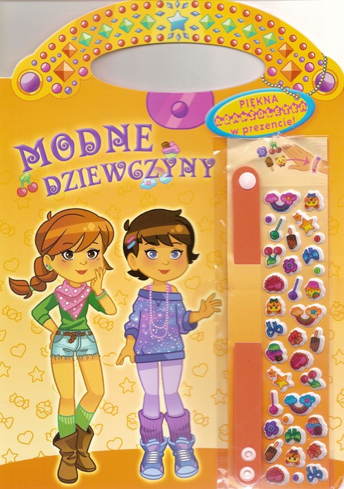 Modne dziewczynki. Pomarańczowa