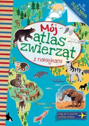 Mój atlas zwierząt z naklejkami