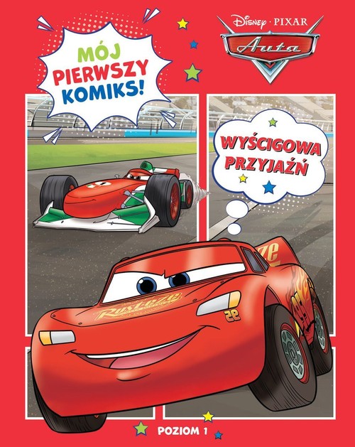 Mój pierwszy komiks Auta Wyścigowa przyjaźń