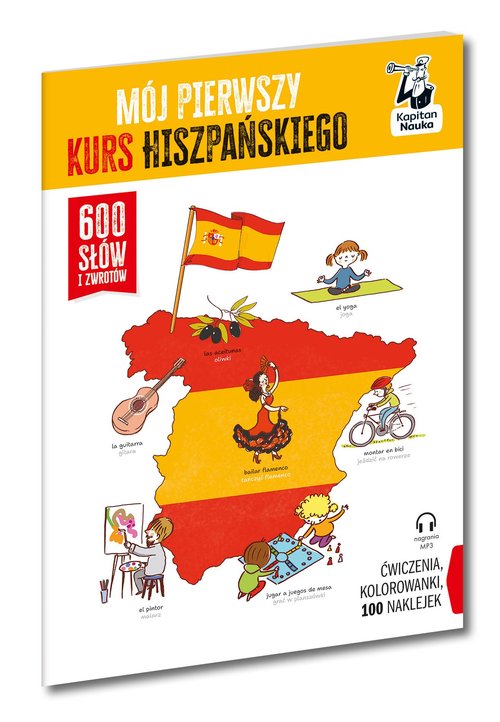 Mój pierwszy kurs hiszpańskiego 600 słów i zwrotów