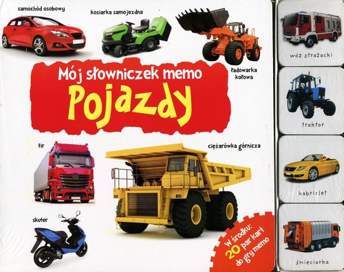 Mój słowniczek memo Pojazdy