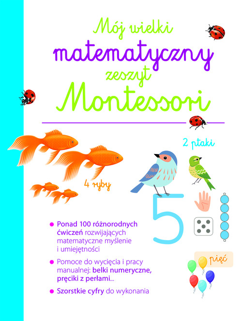 Mój wielki matematyczny zeszyt Montessori