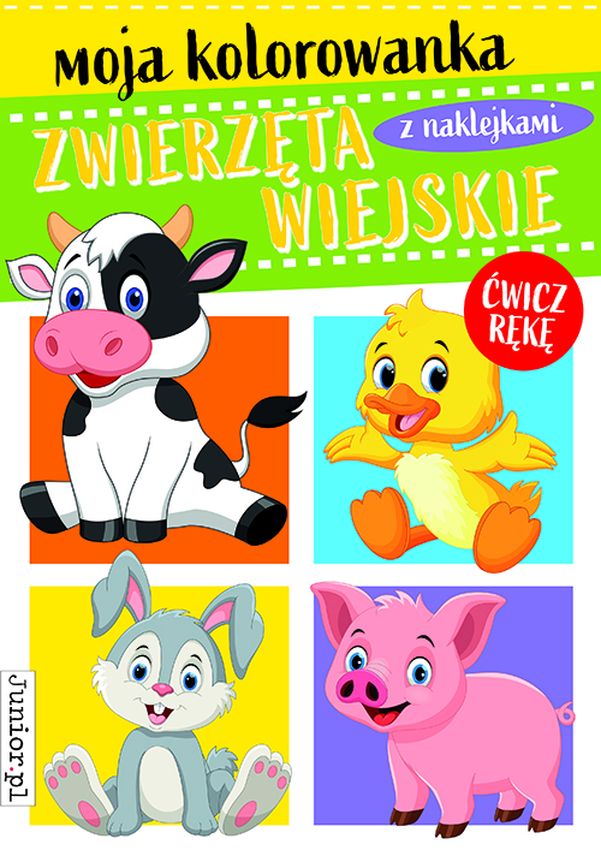 Moja kolorowanka Zwierzęta wiejskie