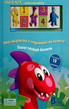 Moja książeczka z magnesami do liczenia. Dziesięć tańczących dinozaurów