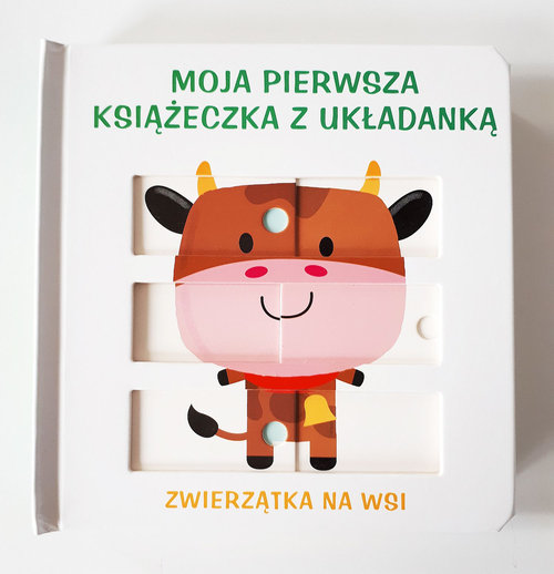 Moja pierwsza książeczka z układanką - zwierzątka na wsi