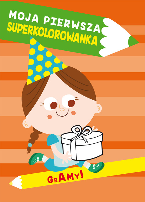 Moja pierwsza superkolorowanka Gramy!