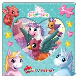 Moje Jednorożce Książka z puzzlami
