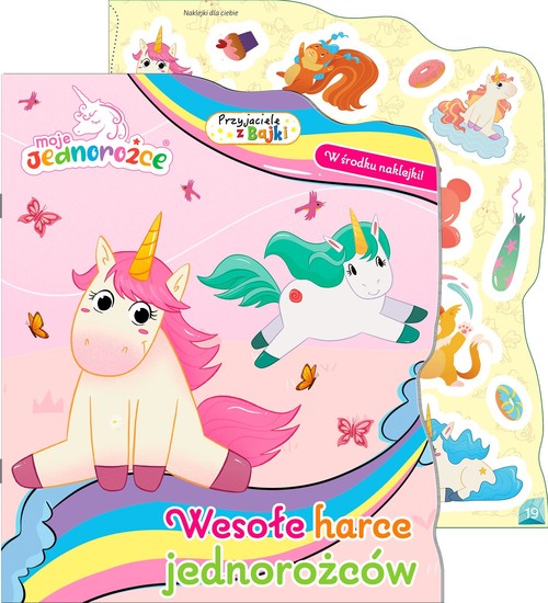 Moje jednorożce Przyjaciele z bajki Wesołe harce jednorożców