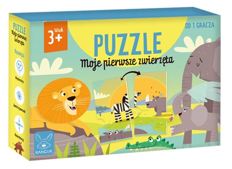 Moje pierwsze Puzzle zwierzęta