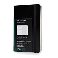 Moleskine 2014 Kalendarz-terminarz książkowy mały tygodniowy