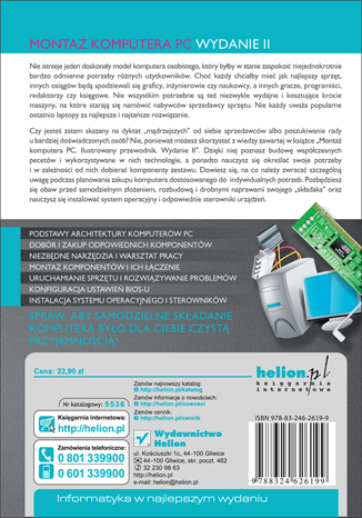 Montaż komputera PC. Ilustrowany przewodnik. Wydanie II. eBook