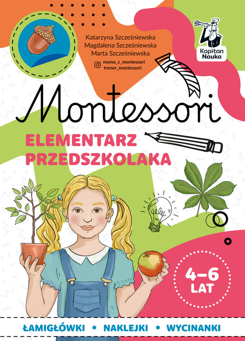 Montessori Elementarz przedszkolaka 4-6 lata