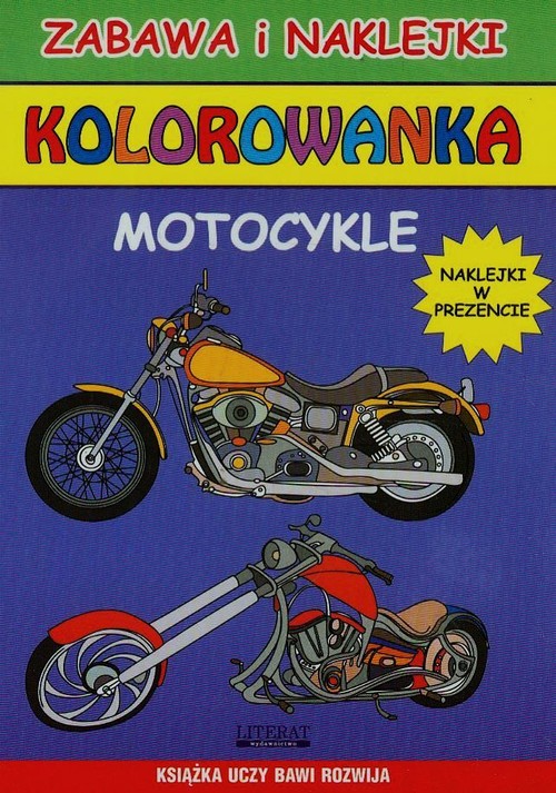 Motocykle Kolorowanka