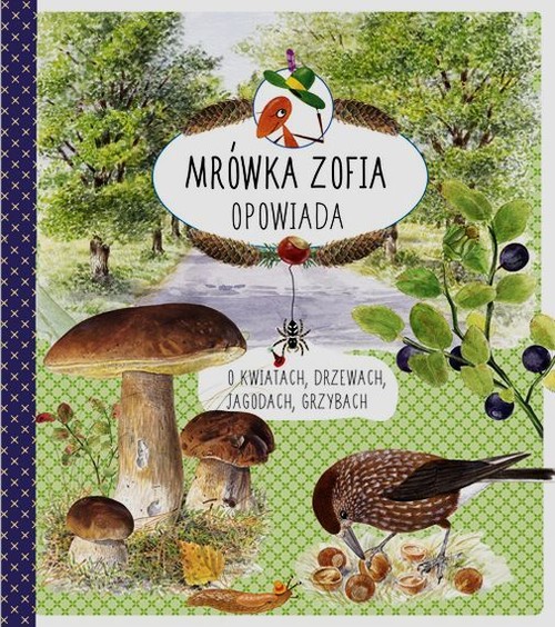 Mrówka Zofia opowiada o kwiatach drzewach jagodach grzybach