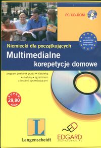Multimedialne korepetycje domowe Niemiecki dla początkujących CD