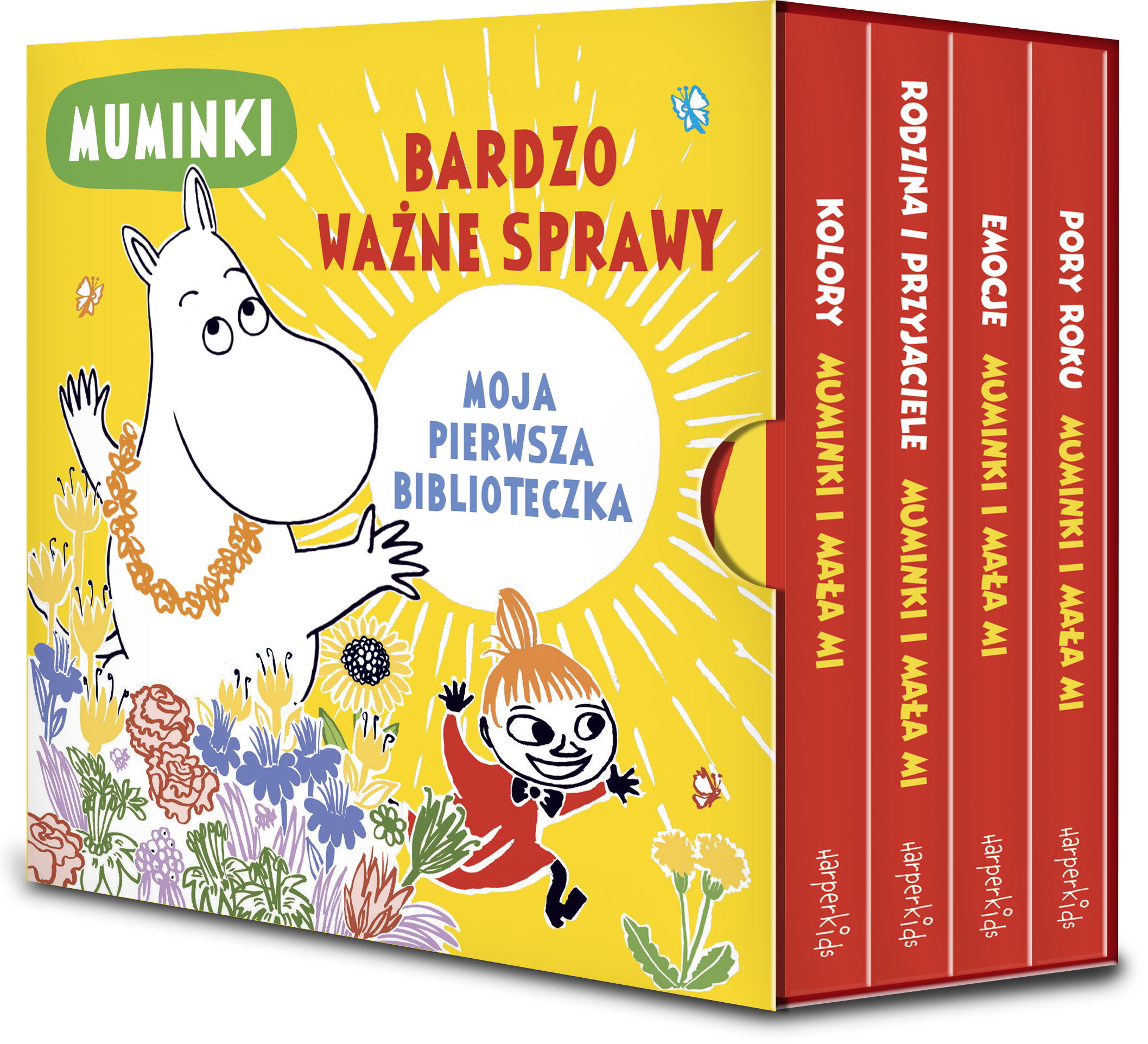 Muminki. Moja pierwsza biblioteczka. Bardzo ważne sprawy