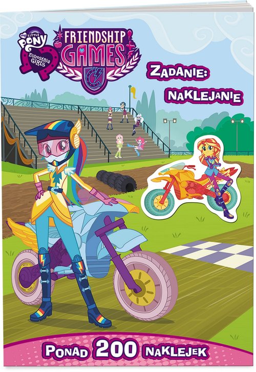 My Little Pony Equestria girls Zadanie naklejanie