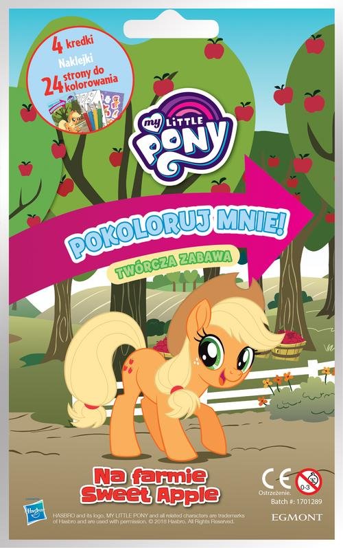 My Little Pony Na farmie Sweet Apple Pokoloruj mnie