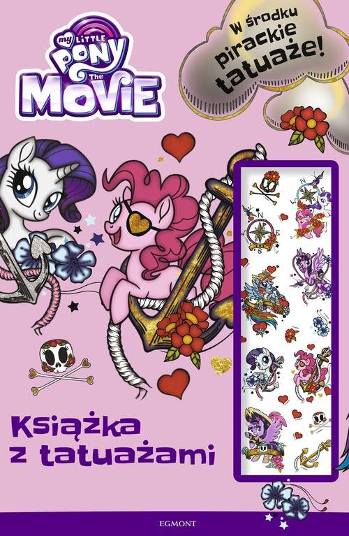 My Little Pony The Movie Książka z tatuażami