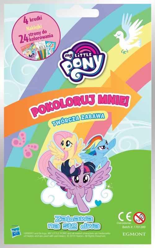 My Little Pony Zabawa na sto dwa Pokoloruj mnie