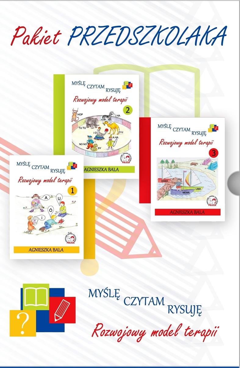 Myślę, czytam, rysuję Pakiet przedszkolaka