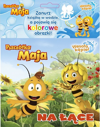 Na łące Pszczółka Maja wesoła kąpiel