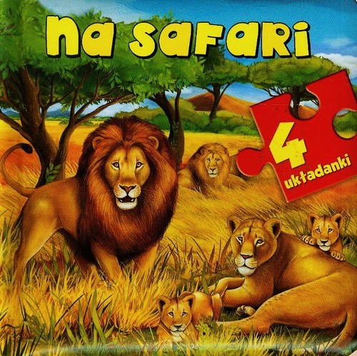 Na safari. 4 układanki