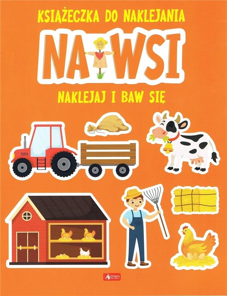 Na wsi Książeczka do naklejania