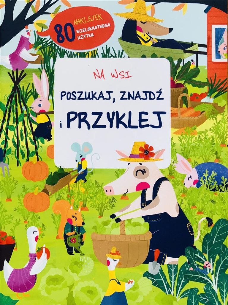 Na wsi. Poszukaj, znajdź, przyklej