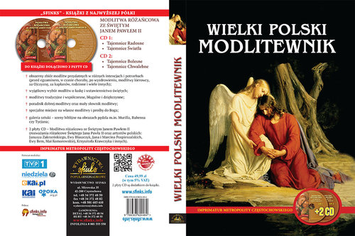 Najpiękniejsze polskie modlitwy (+2CD AUDIO)