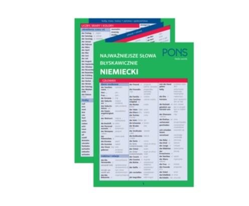 Najważniejsze słowa błyskawicznie - niemiecki PONS