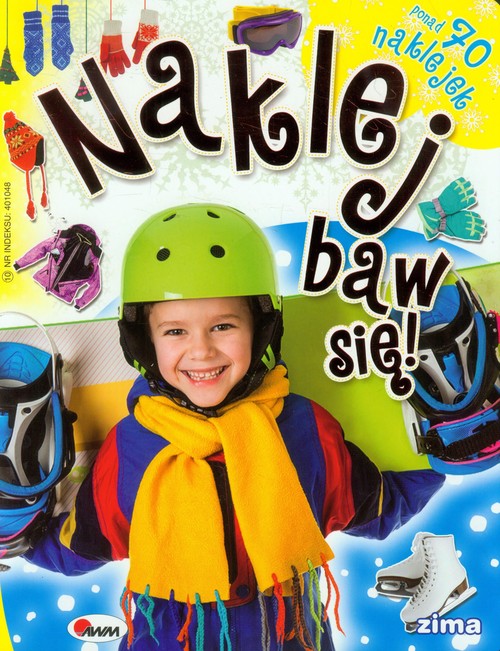Naklej! Baw się! Zima + naklejki