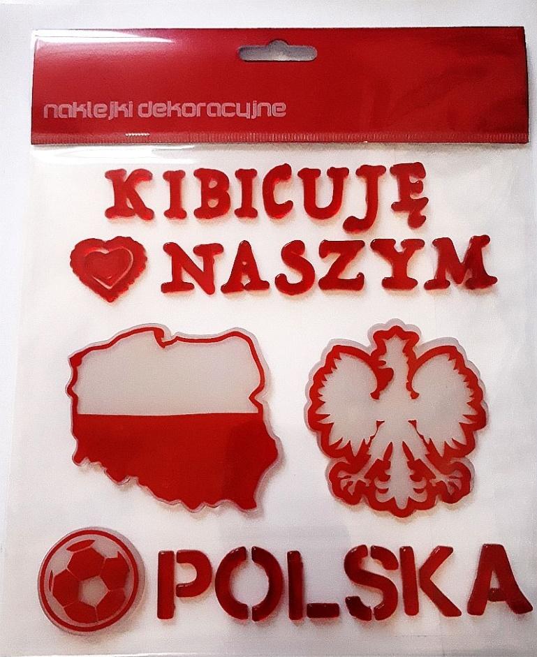 Naklejki dekoracyjne żelowe - Orzełek