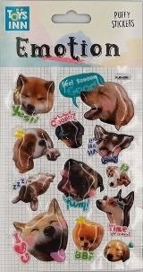 Naklejki Emotions Psy 12 sztuk