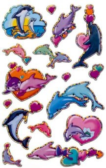 Naklejki na folii. Delfiny