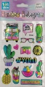 Naklejki Rainbow Hologram