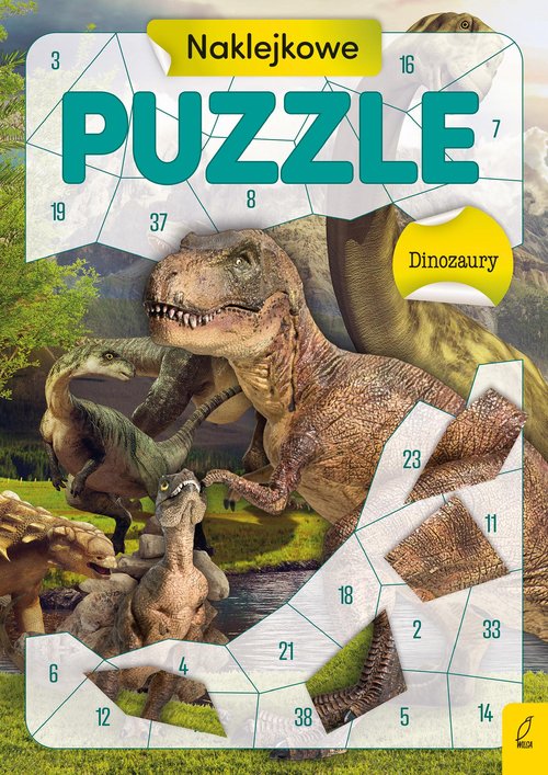 Naklejkowe puzzle Dinozaury