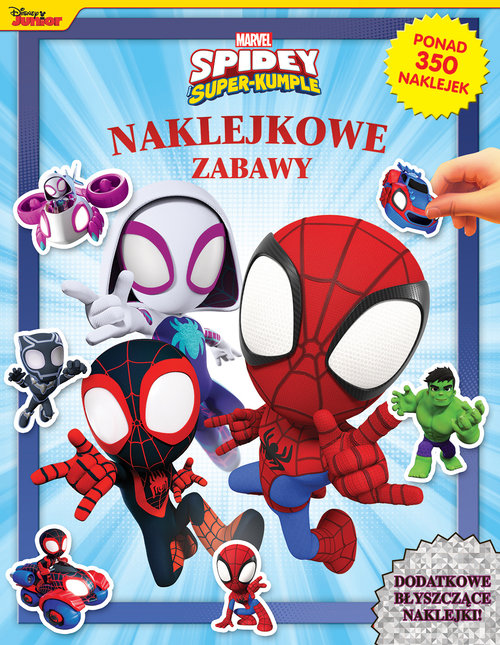 Naklejkowe zabawy Marvel Spidey i superkumple