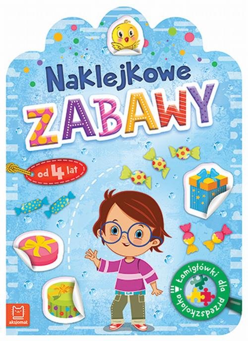 Naklejkowe zabawy od 4 lat. Łamigłówki dla przedszkolaka